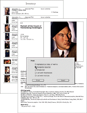 Encyclia-K: publish the catalogue raisonne on paper...